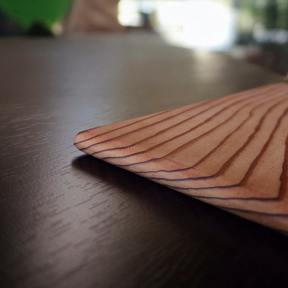 Artisanat Kumiko « Hamaguriba » Planche fine pour vase à fleurs/Support de fleurs/Cèdre/Ustensiles de cérémonie du thé