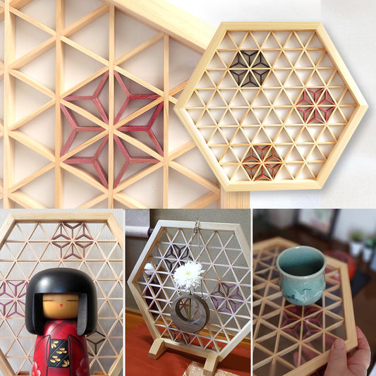 Plateau hexagonal 3WAY Kumiko