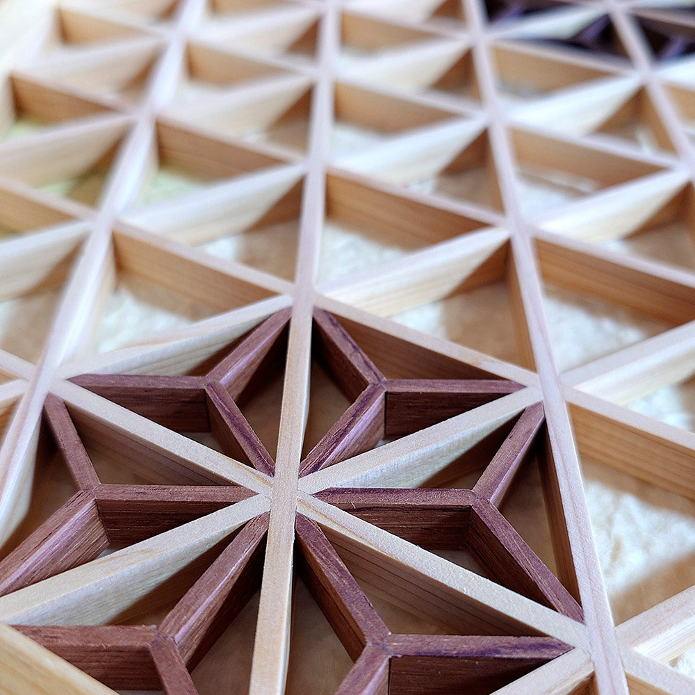 Plateau hexagonal 3WAY Kumiko