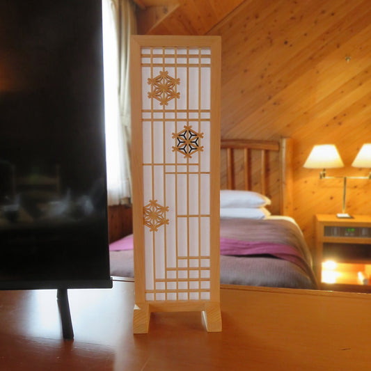 Panneau d'art Kumiko 3WAY « Shoji »