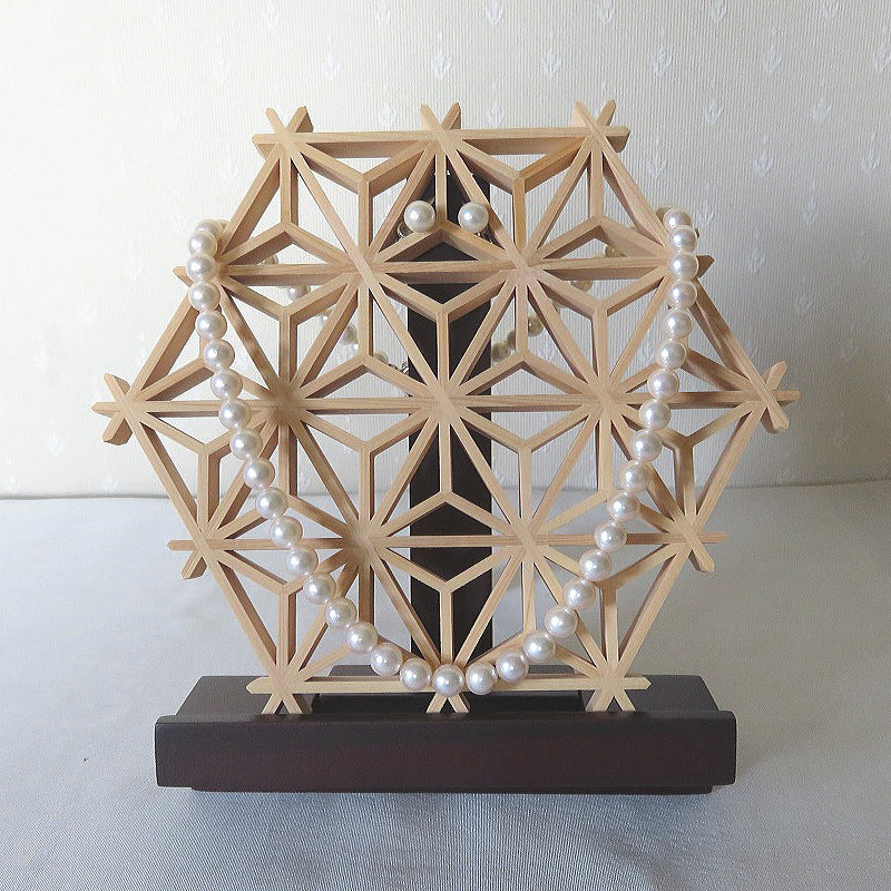 Élégant support d'accessoires Kumiko japonais