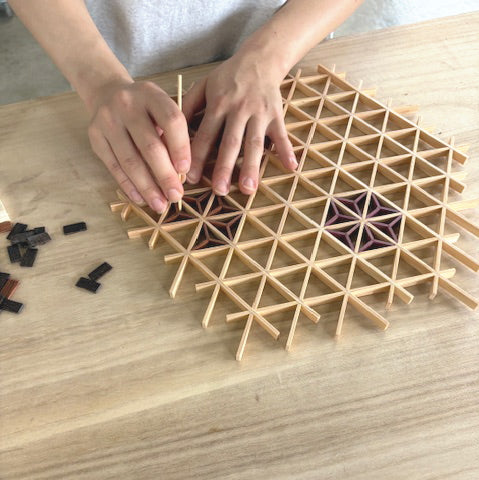 組子茶席｜現代の暮らしに馴染む伝統工芸の茶道具3点セット