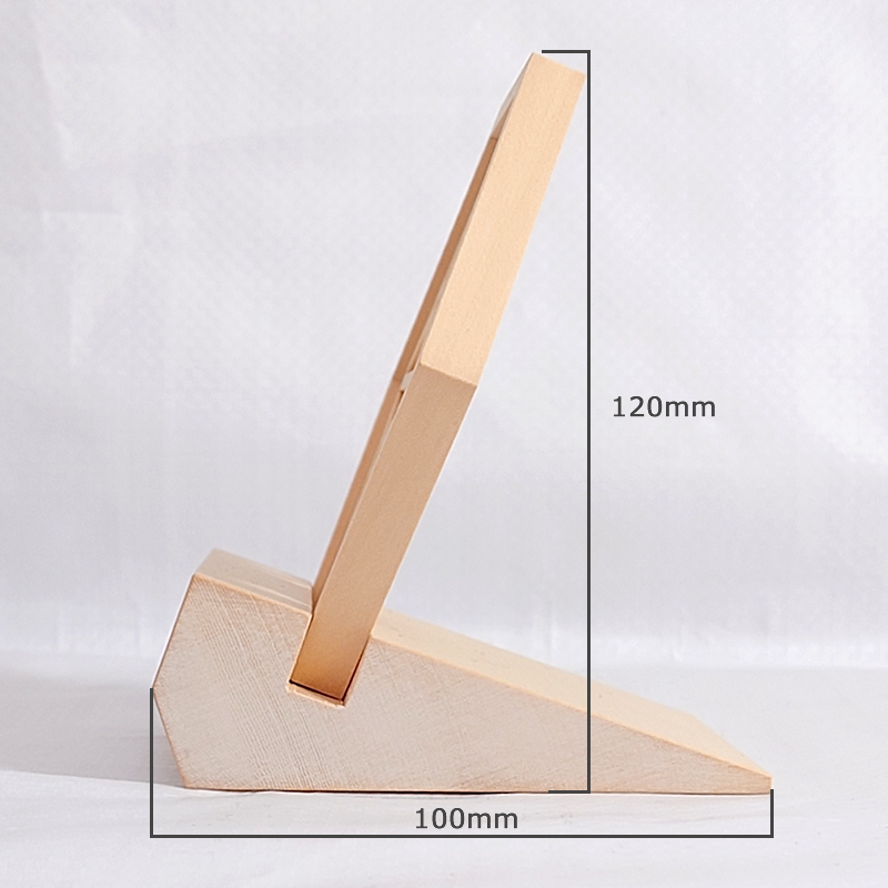 Support de smartphone artisanal Kumiko *Conception unique en feuille de chanvre*