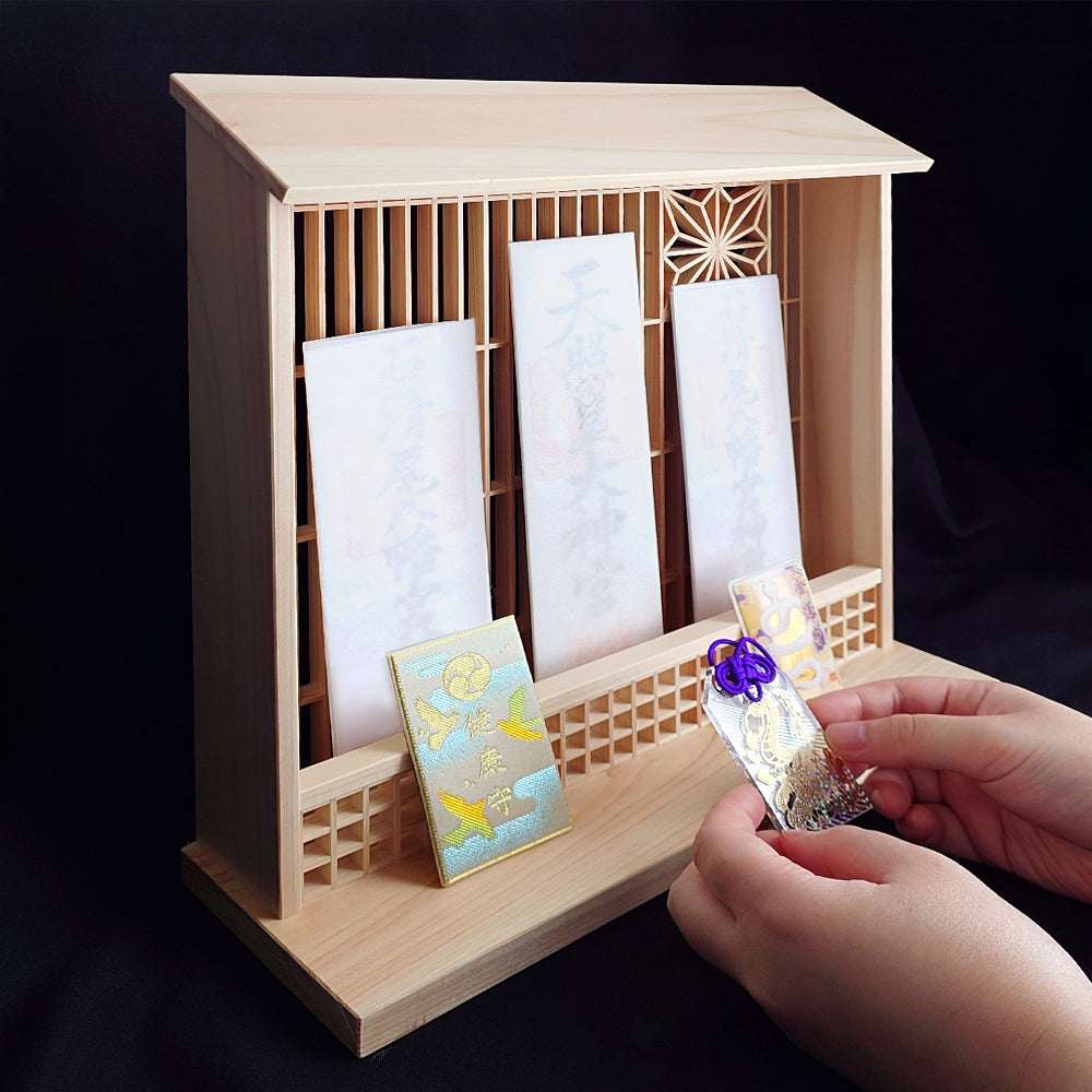 Kamidana made of kumiko　－Modern Japanese Home Altar / Minimalist Zen Shrine－