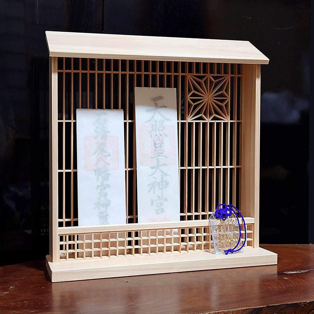 Kamidana made of kumiko　－Modern Japanese Home Altar / Minimalist Zen Shrine－