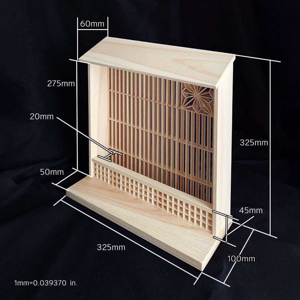 Kamidana made of kumiko　－Modern Japanese Home Altar / Minimalist Zen Shrine－