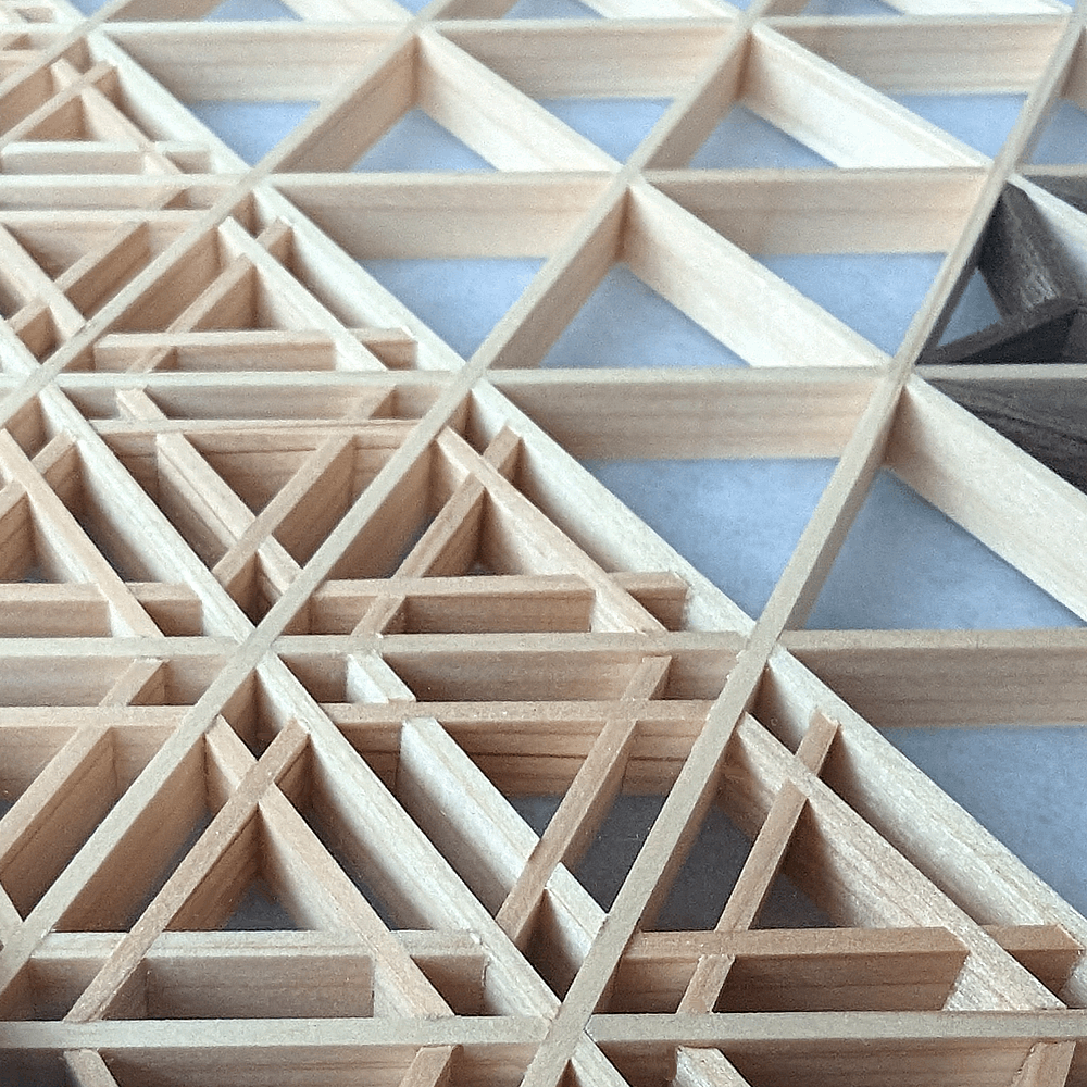 Kumiko Craft Tea Cabinet