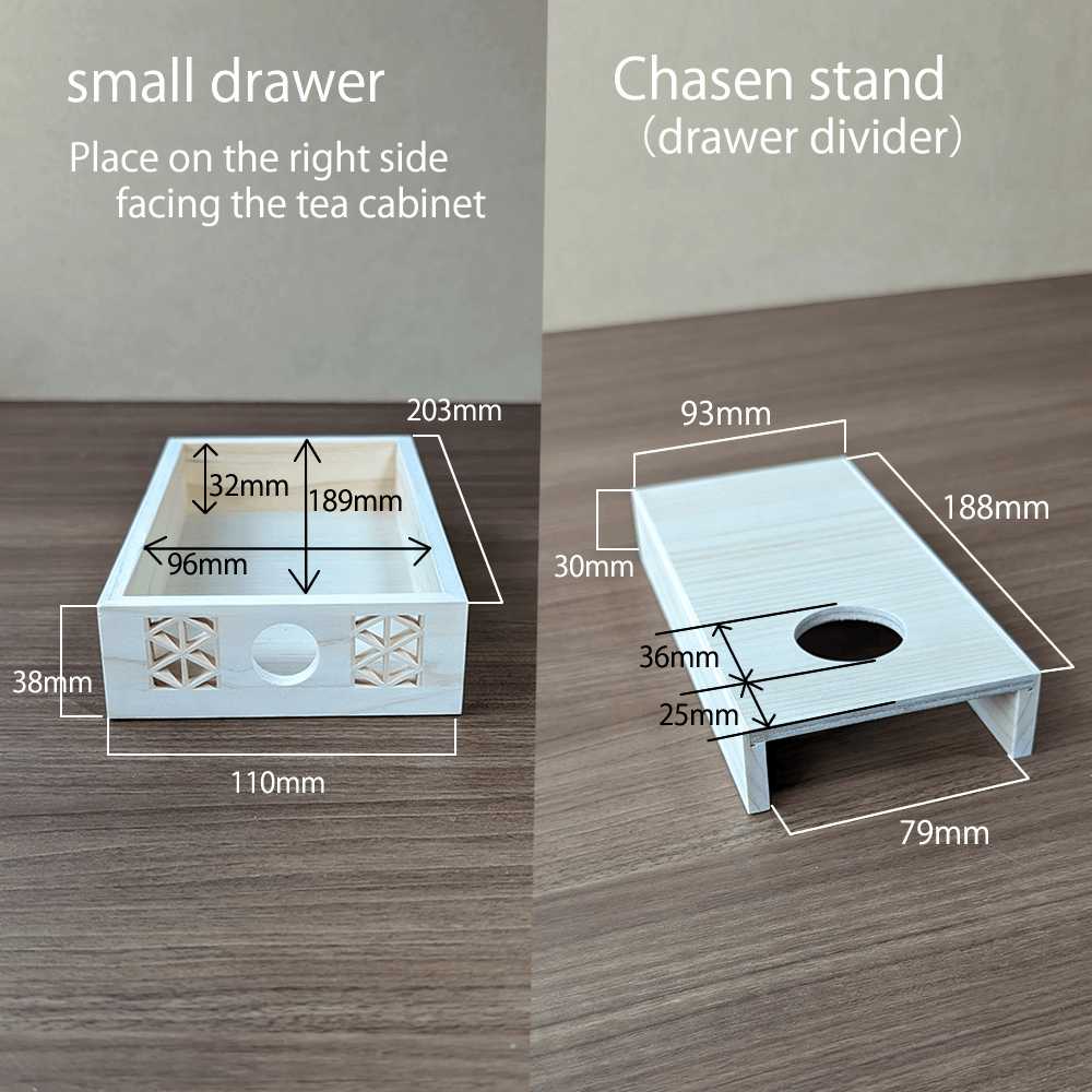 Kumiko Craft Tea Cabinet