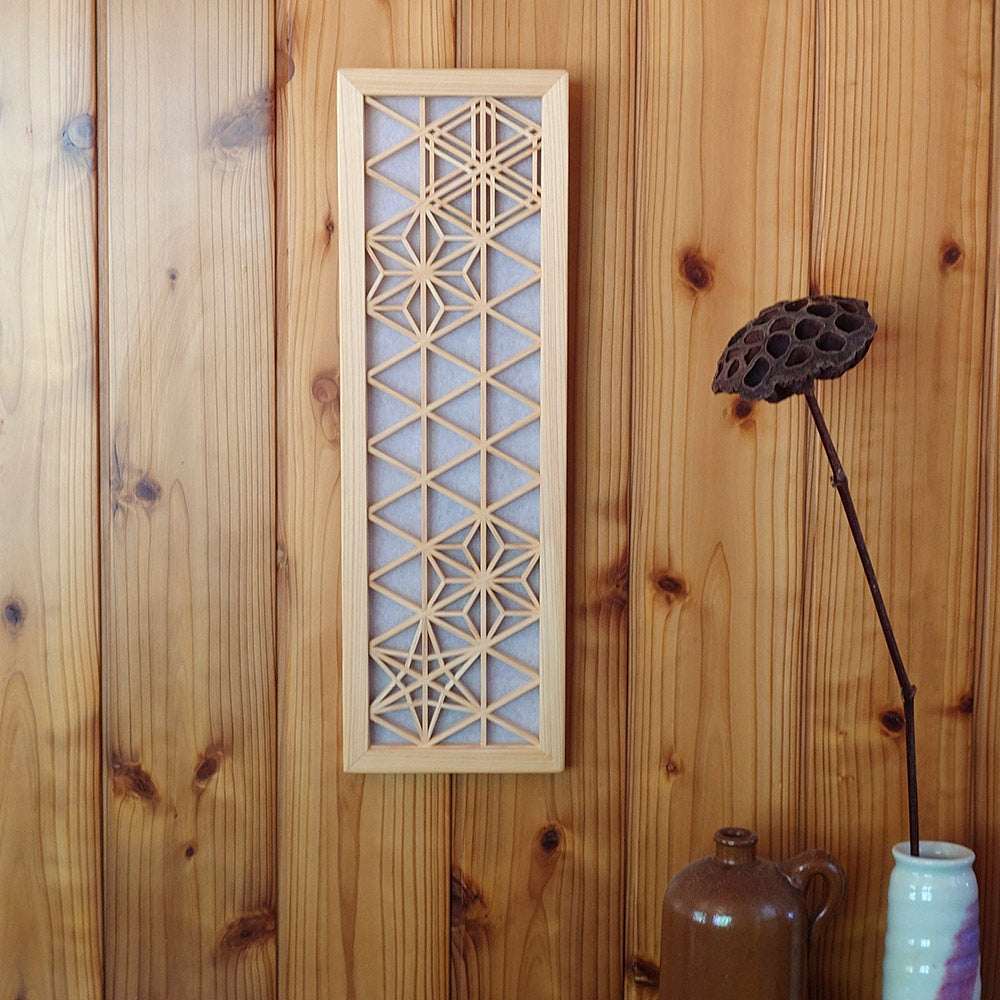 3WAY Kumiko Art Panel "3 types of patterns"