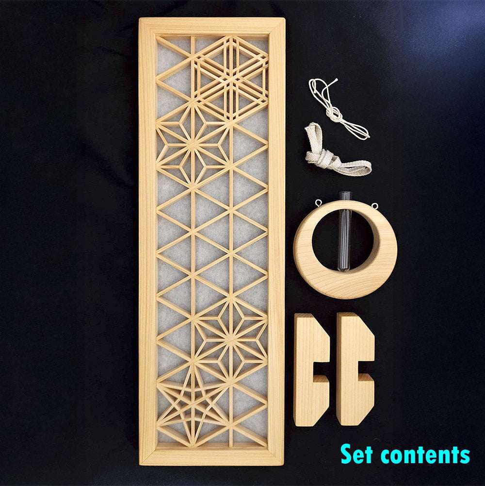 3WAY Kumiko Art Panel "3 types of patterns"