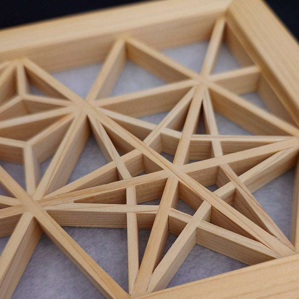 3WAY Kumiko Art Panel "3 types of patterns"