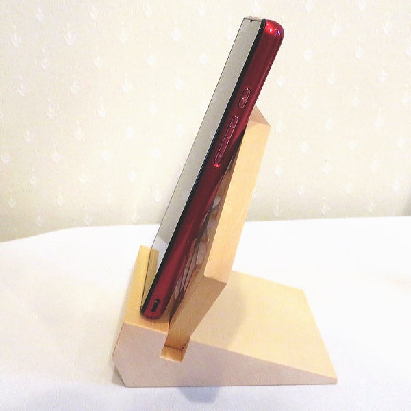 Kumiko craft smartphone stand *Sakura Turtle shell*